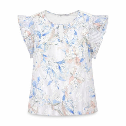 Womens UK Size 12 Per Una Multicoloured Basic Blouse