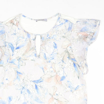 Womens UK Size 12 Per Una Multicoloured Basic Blouse