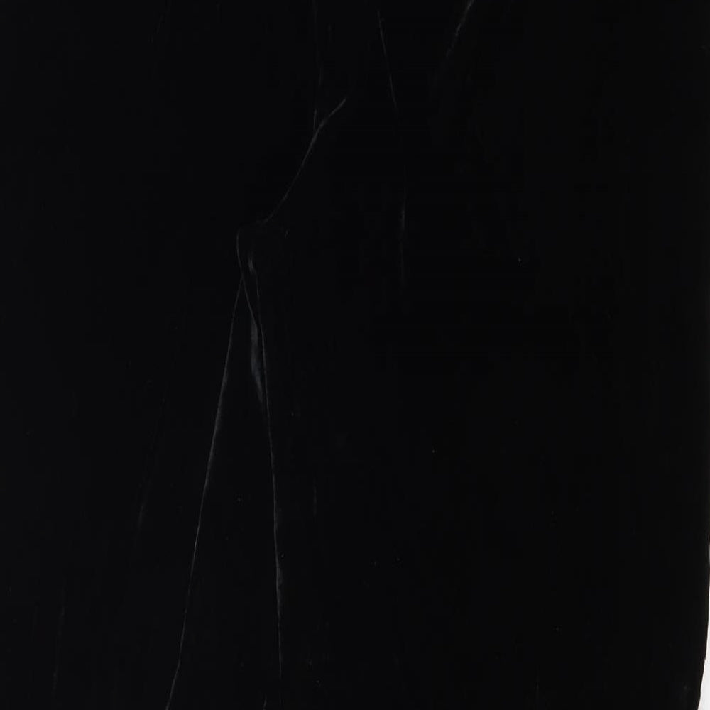 Womens UK Size S Zara Regular Fit  Black Trousers