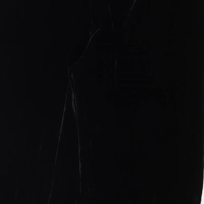 Womens UK Size S Zara Regular Fit  Black Trousers
