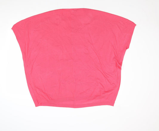 Womens UK Size S Bonmarché Pink Pullover Jumper