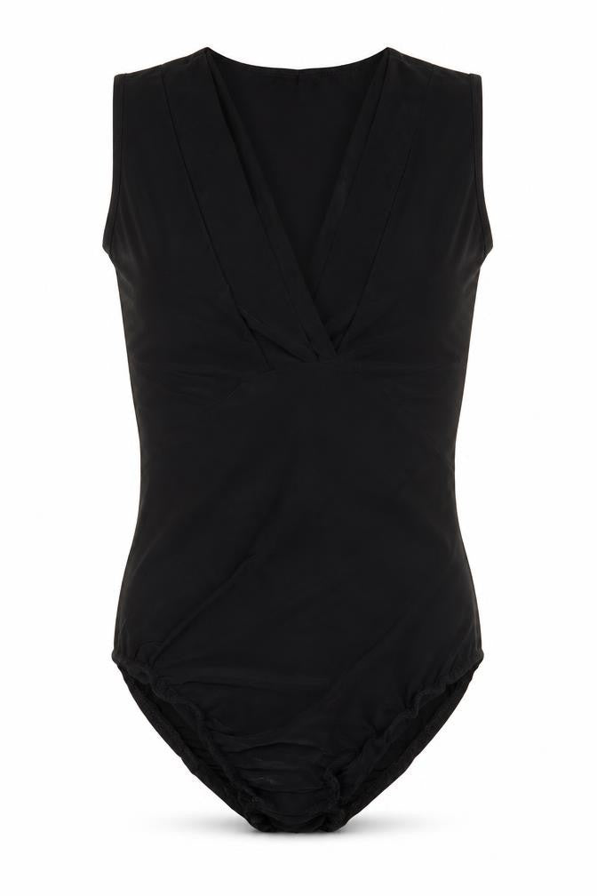 Womens UK Size 8 Boohoo One-Piece Black Bodysuit