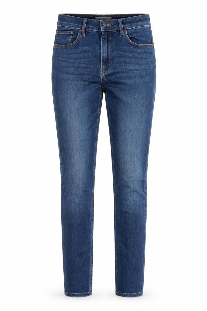 Womens UK Size 8 H&M Regular Fit Skinny Blue Jeans