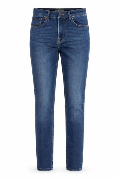 Womens UK Size 8 H&M Regular Fit Skinny Blue Jeans