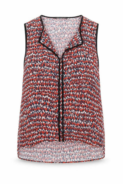 Womens UK Size M Zara Red Basic Tank