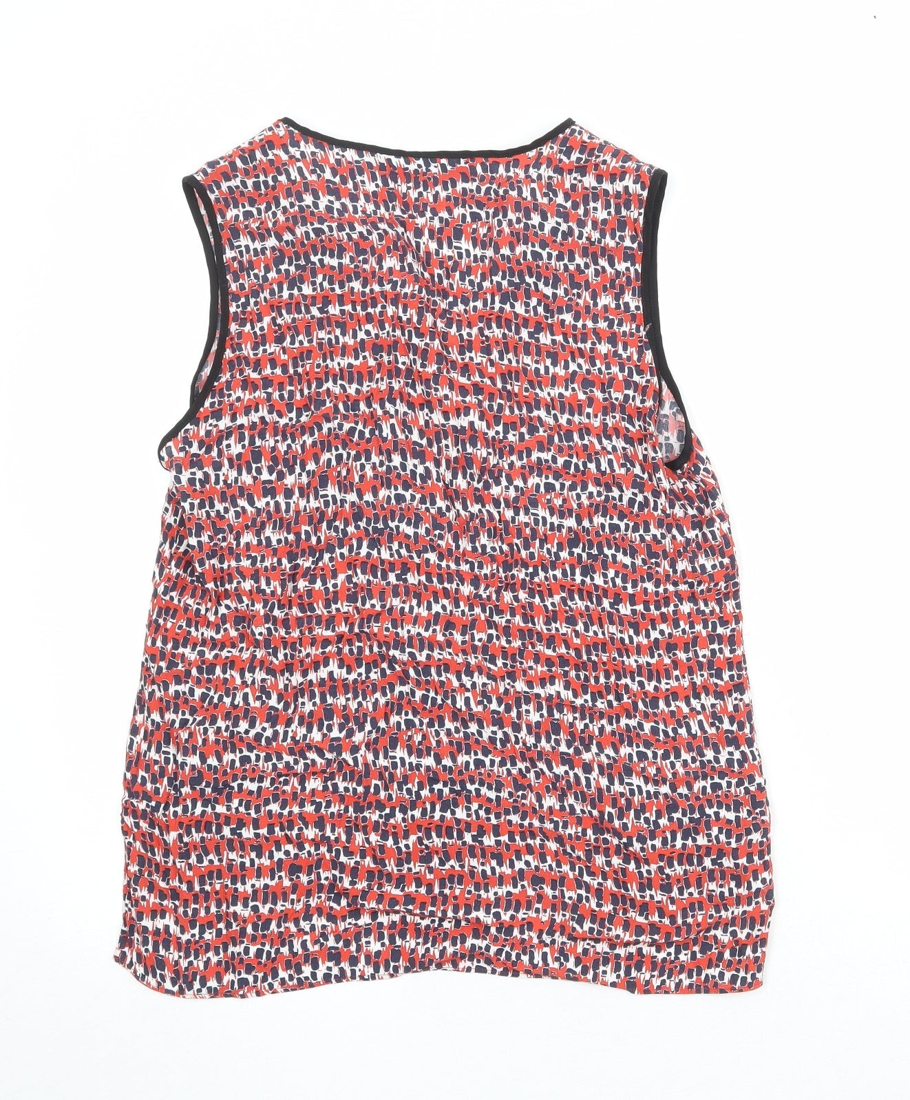 Womens UK Size M Zara Red Basic Tank