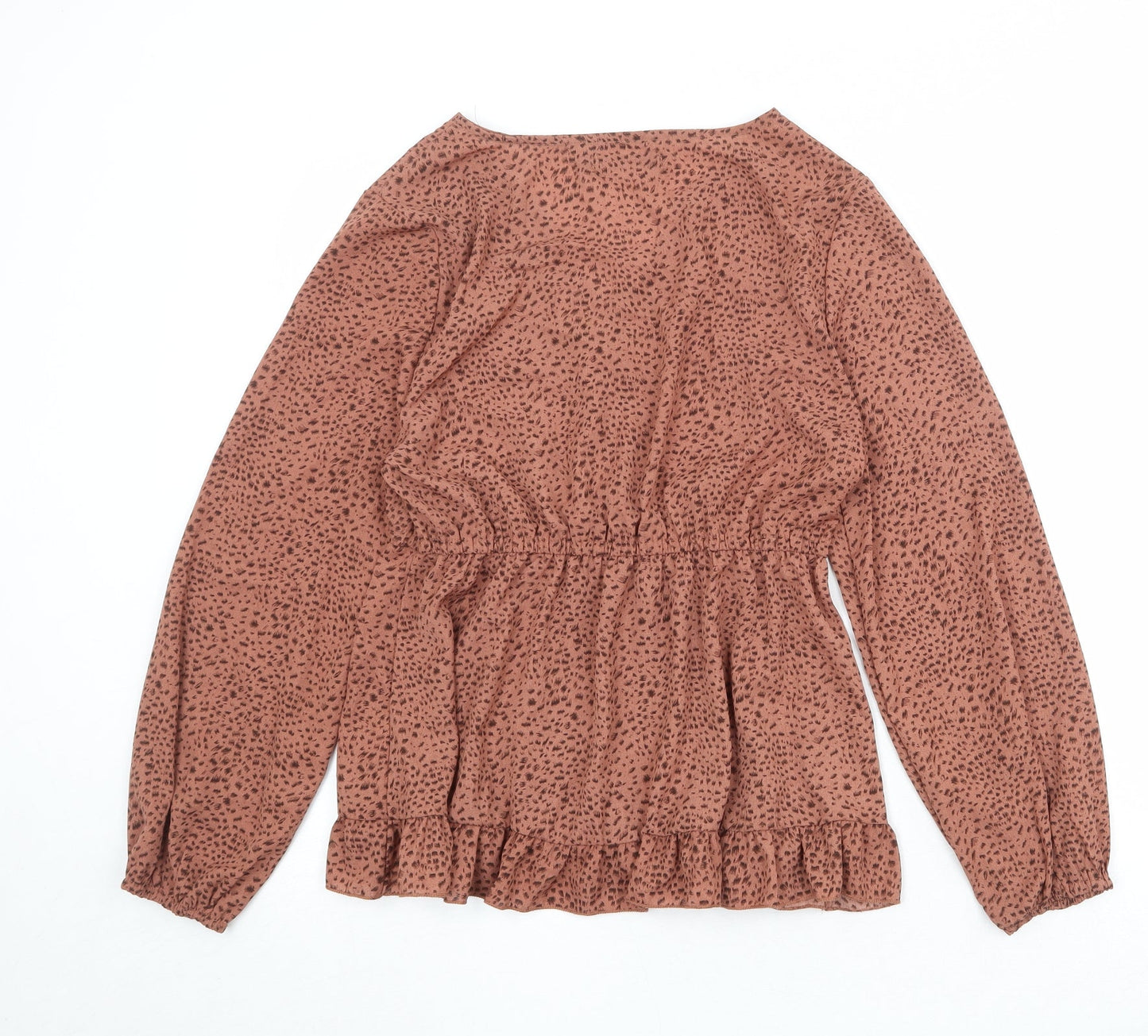 Womens UK Size M Tenki Pink Basic Blouse