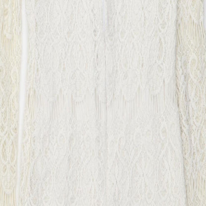 Edge Womens Ivory Polyester Shift Size 12 V-Neck Zip