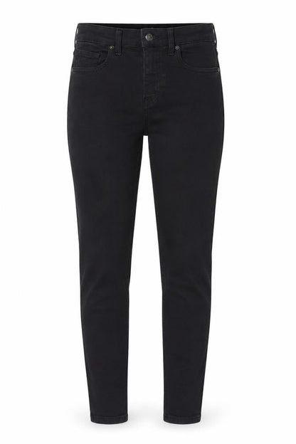 Topshop Womens Blue Cotton Skinny Jeans Size 28 in L27 in Regular Button