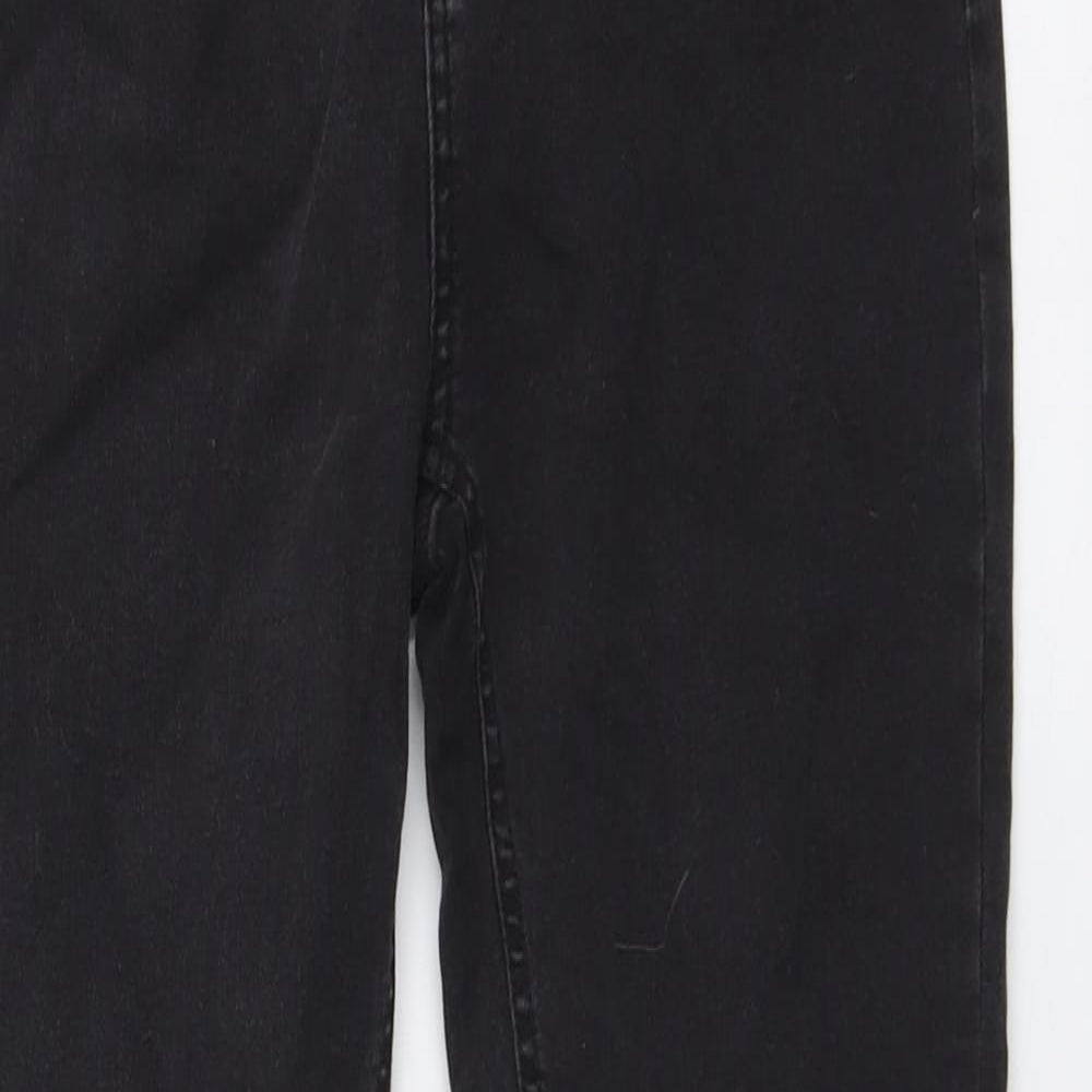 365 Denim Womens Grey Cotton Skinny Jeans Size 12 L25 in Regular Button