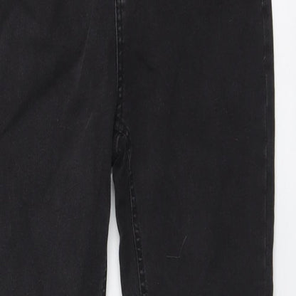 365 Denim Womens Grey Cotton Skinny Jeans Size 12 L25 in Regular Button