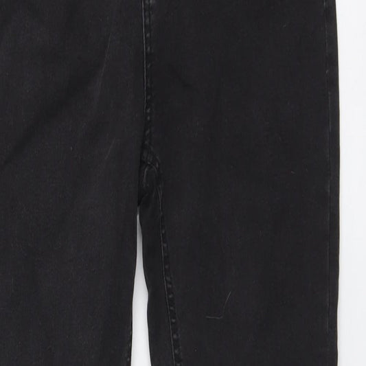 365 Denim Womens Grey Cotton Skinny Jeans Size 12 L25 in Regular Button