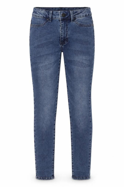 Womens UK Size XS Saint Tropez Regular Fit Skinny Blue Jeans