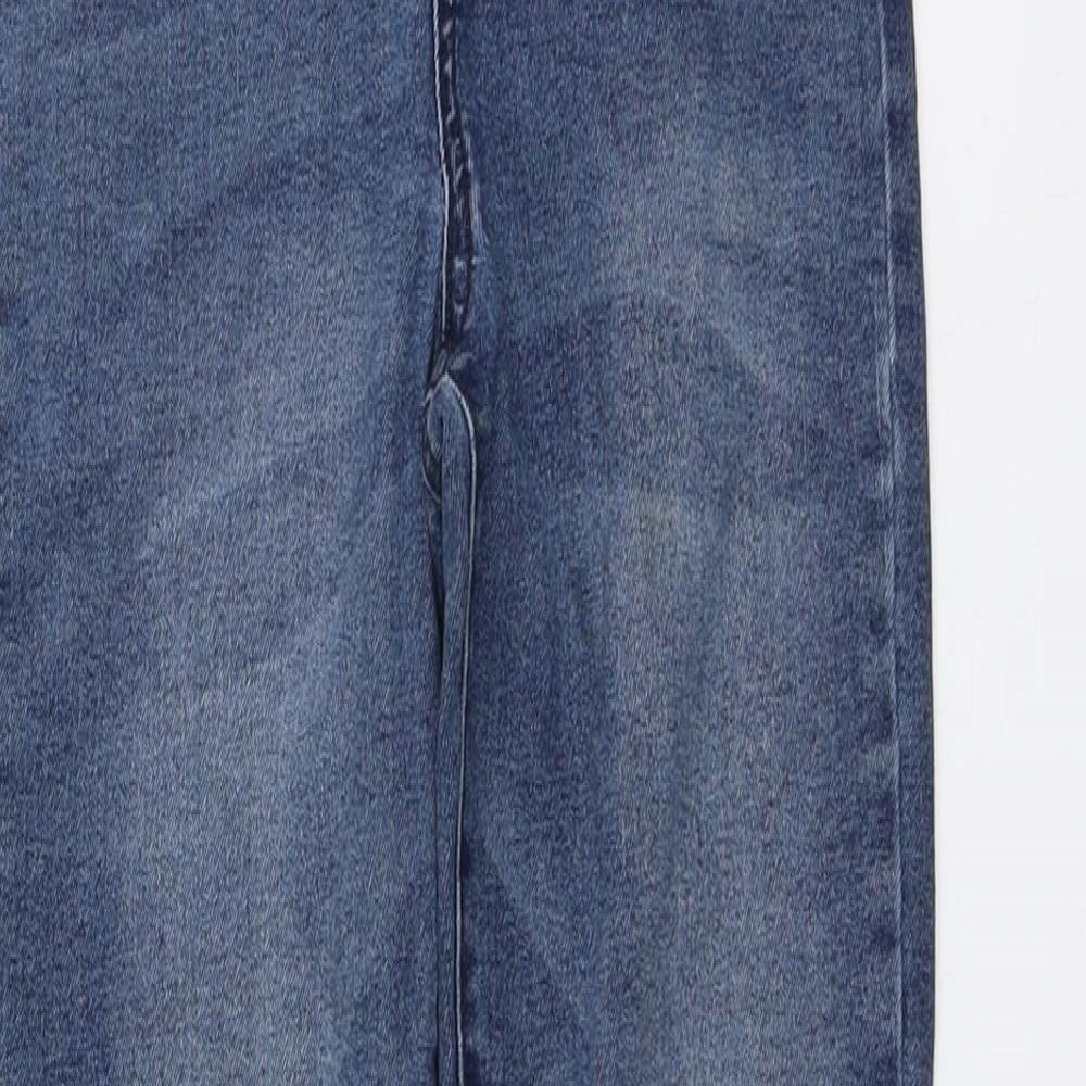 Saint Tropez Womens Blue Cotton Skinny Jeans Size XS L30 in Regular Button