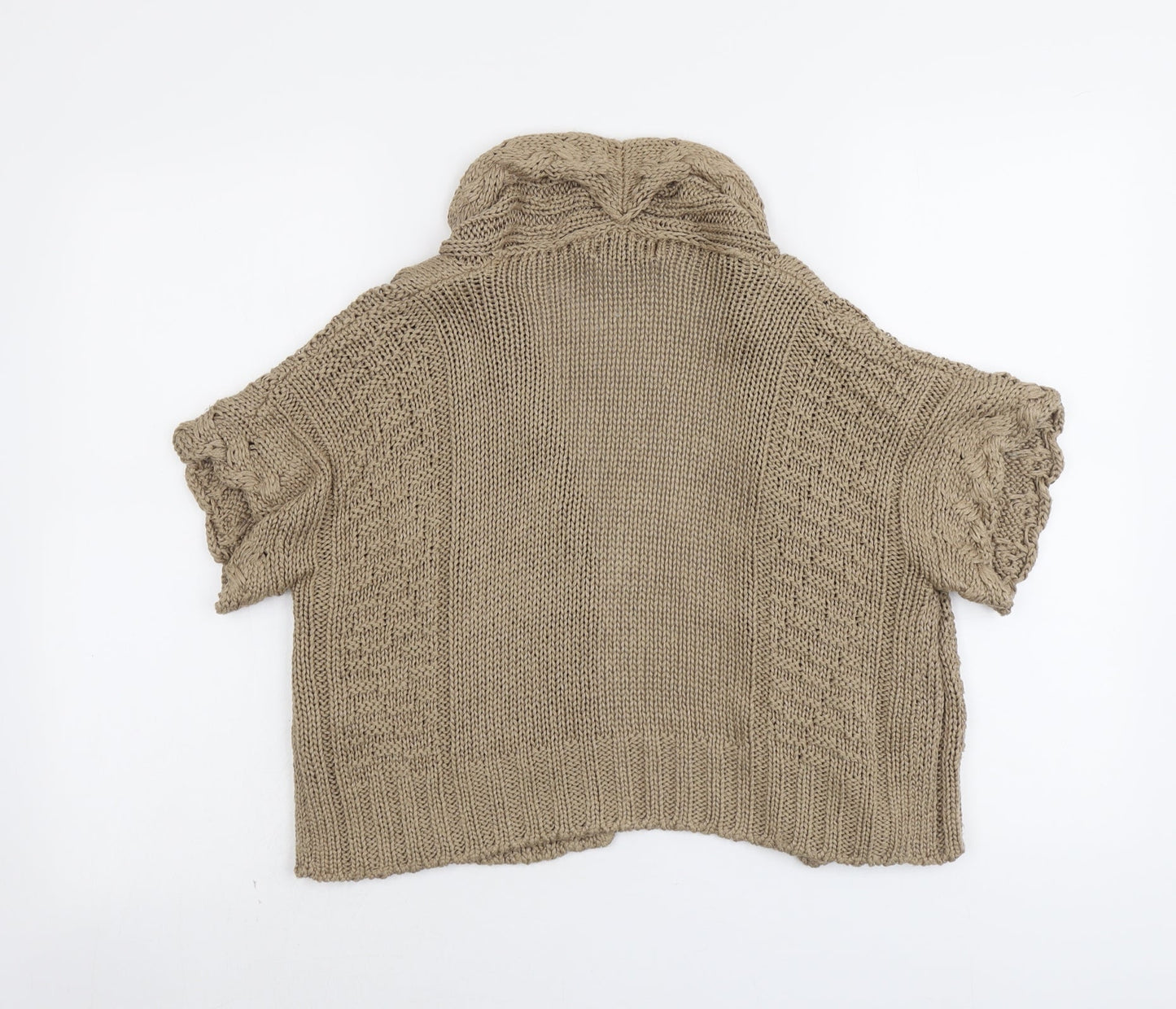 Womens UK Size 8 Marks and Spencer Beige Cardigan Jumper