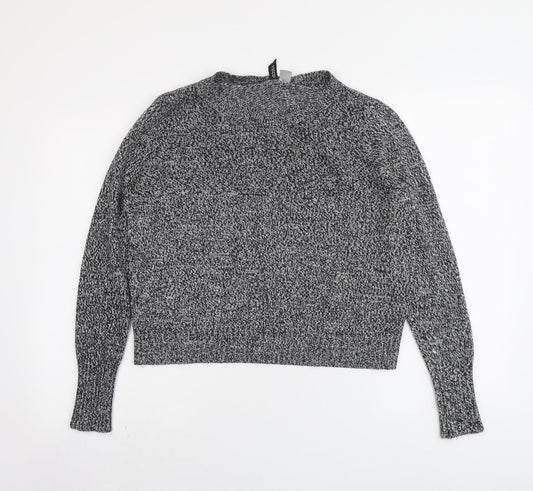Womens UK Size M H&M Grey Pullover Jumper