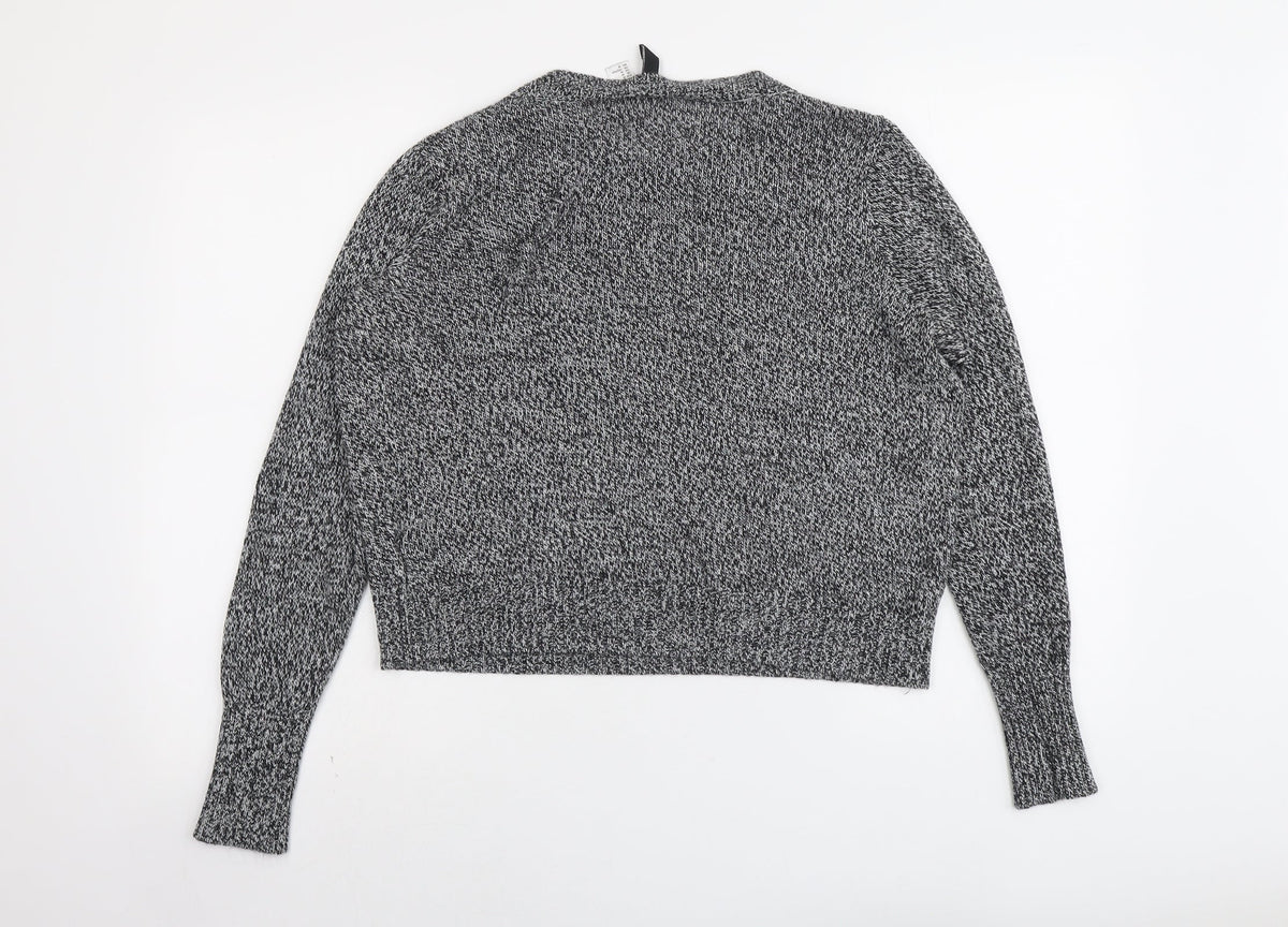Womens UK Size M H&M Grey Pullover Jumper