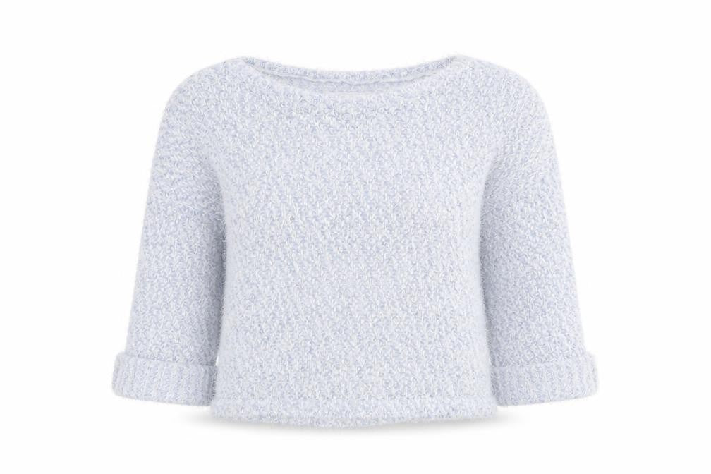 Womens UK Size 10 New Look Blue Pullover Jumper