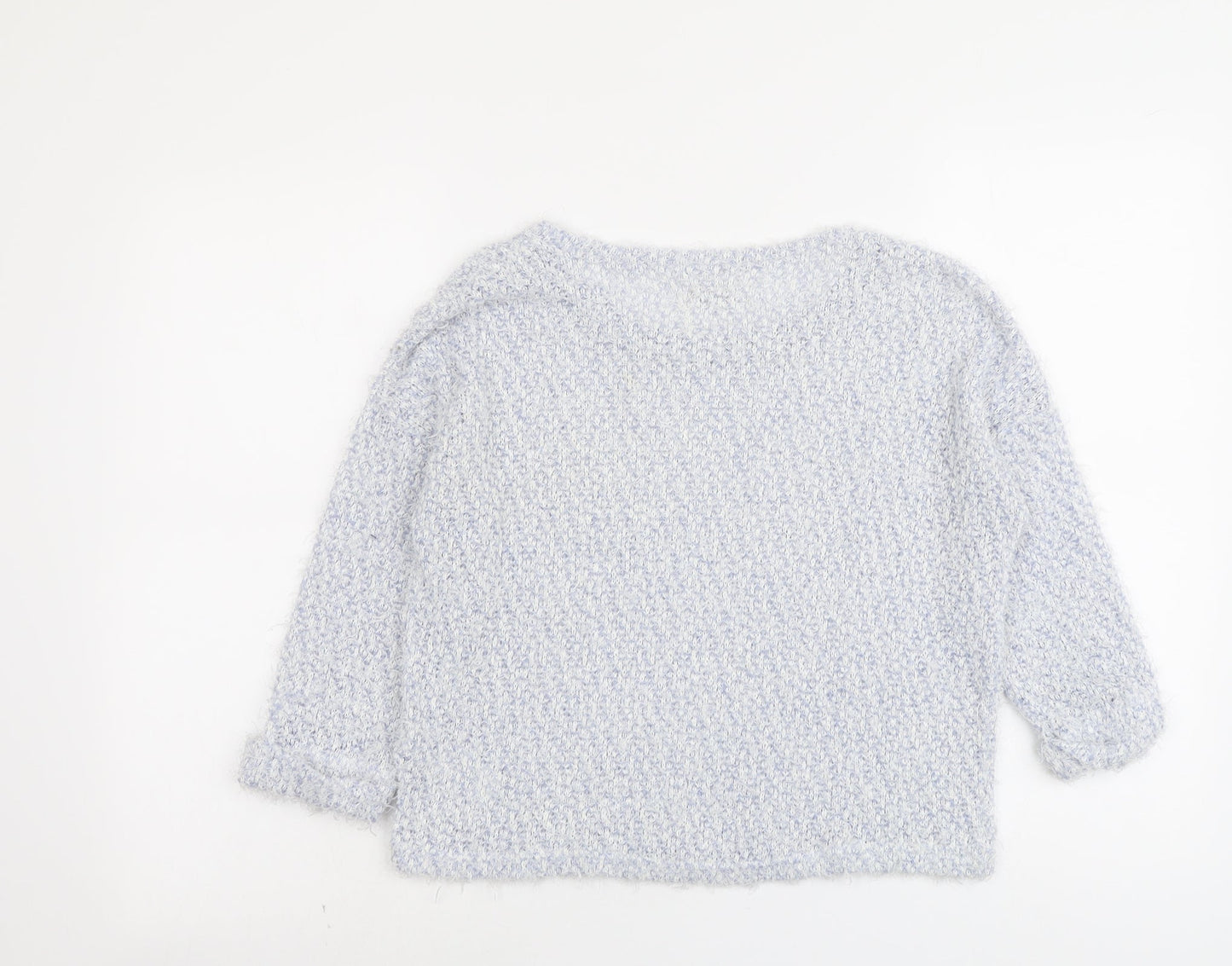 Womens UK Size 10 New Look Blue Pullover Jumper