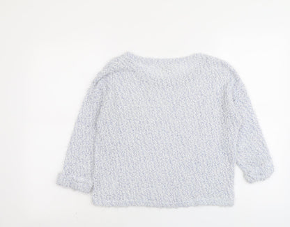 Womens UK Size 10 New Look Blue Pullover Jumper