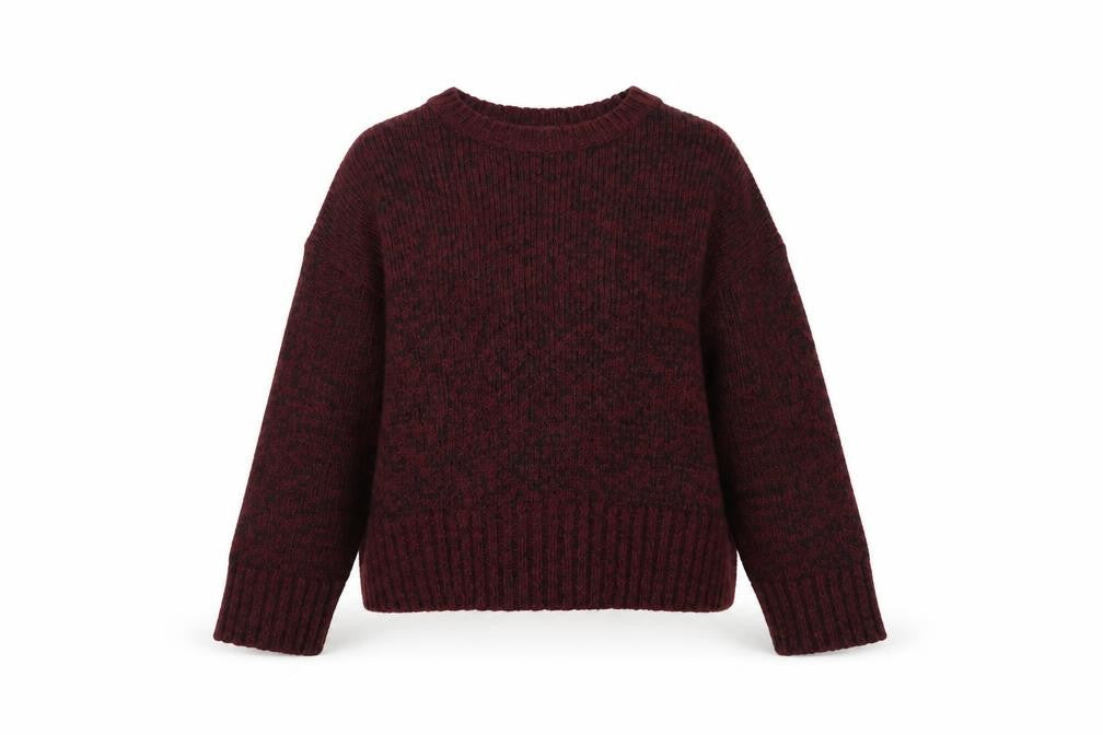 Womens UK Size S New Look Red Pullover Jumper