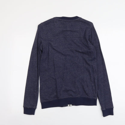 Womens UK Size 8 NEXT Blue Full Zip Sweatshirt