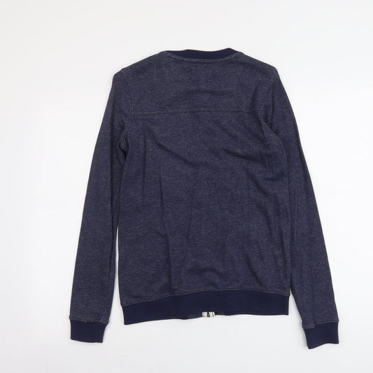 Womens UK Size 8 NEXT Blue Full Zip Sweatshirt