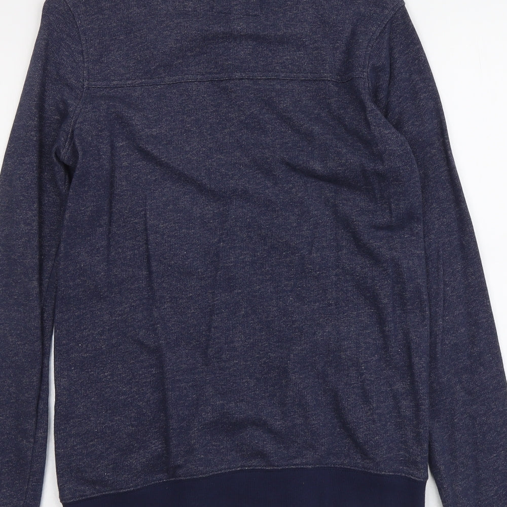 Womens UK Size 8 NEXT Blue Full Zip Sweatshirt