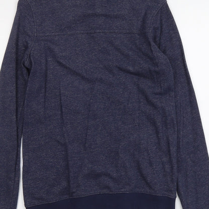 Womens UK Size 8 NEXT Blue Full Zip Sweatshirt