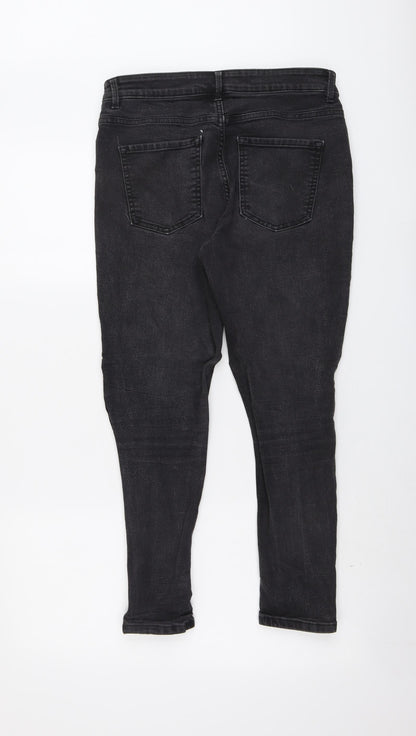 Womens UK Size 12 Marks and Spencer Regular Fit Skinny Black Jeans