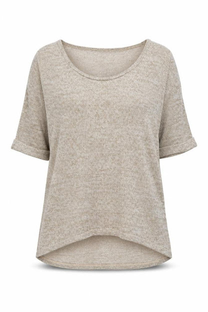 Womens UK Size 14 New Look Beige Pullover Jumper