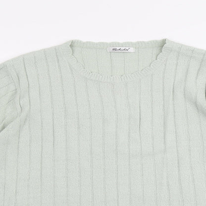 Womens UK Size 18 Berkertex Green Pullover Jumper