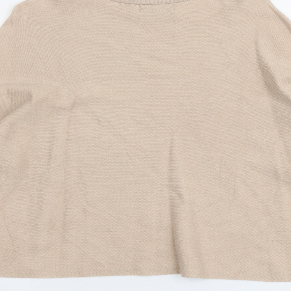 Womens UK Size 8 New Look Beige Pullover Jumper