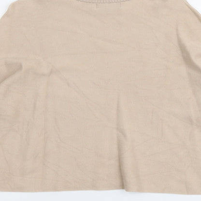 Womens UK Size 8 New Look Beige Pullover Jumper