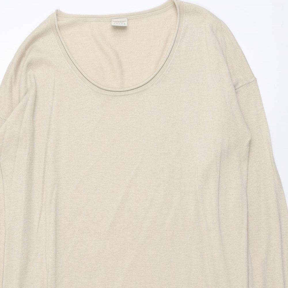 Womens UK Size S Esprit Beige Pullover Jumper