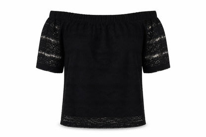 Womens UK Size 8 Dorothy Perkins Black Basic Blouse