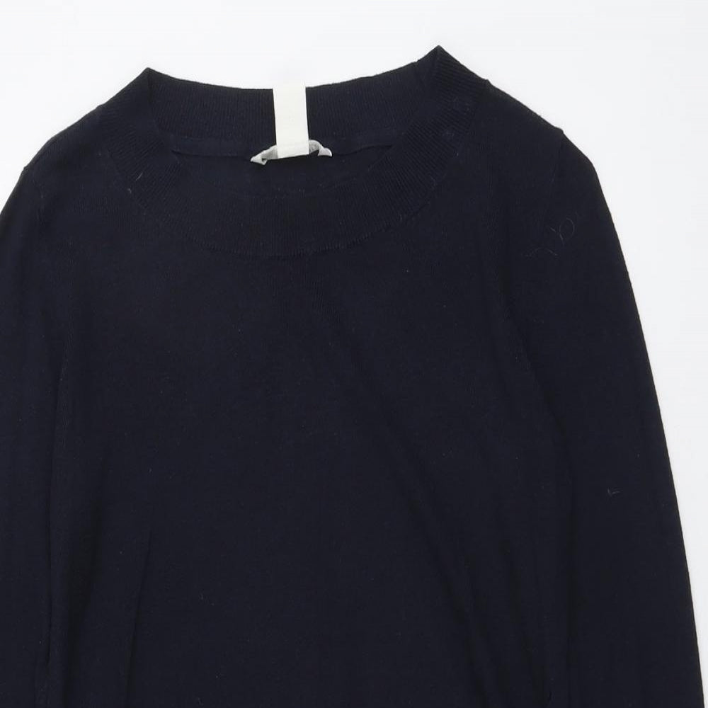 Womens UK Size S H&M Blue Pullover Jumper
