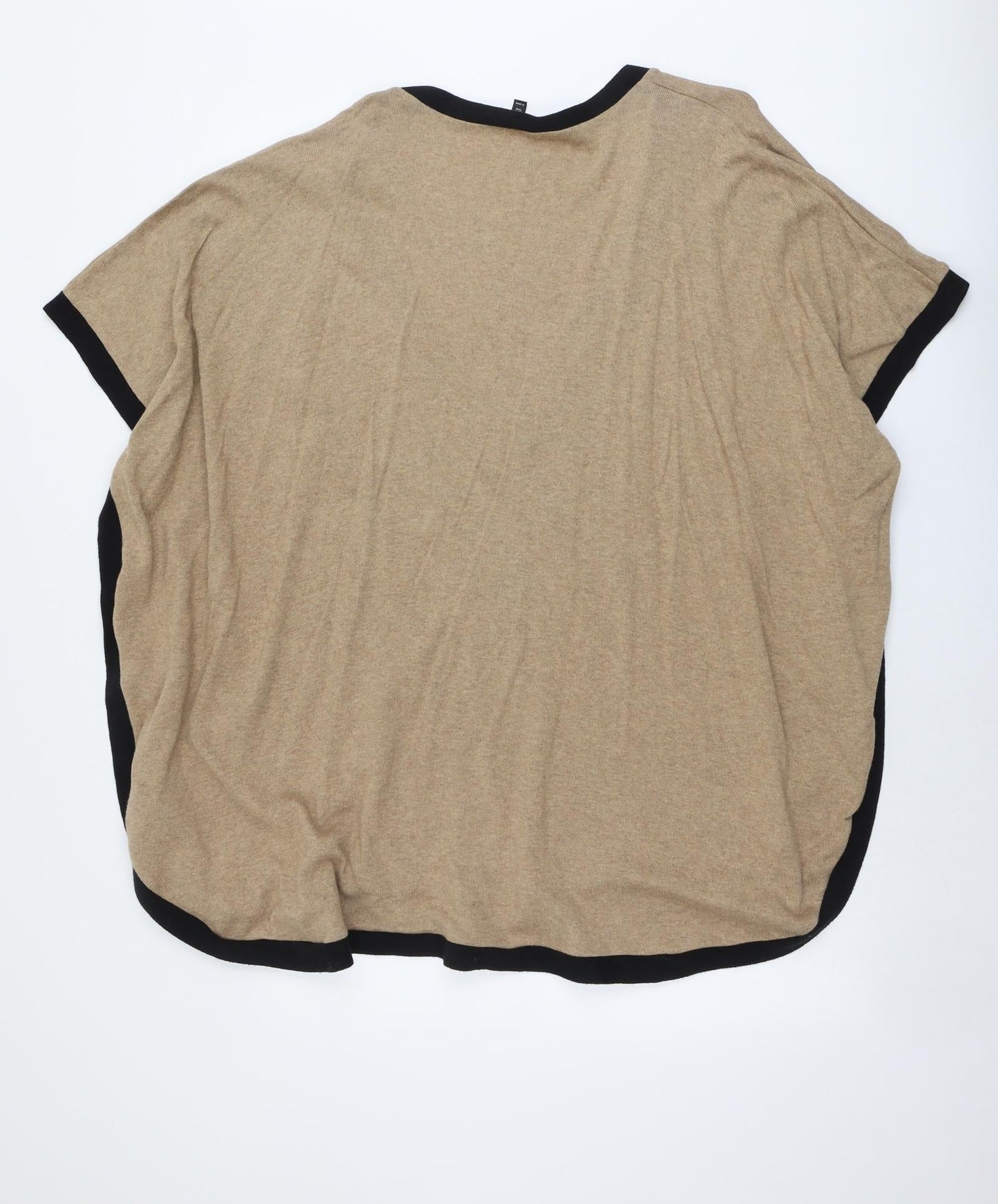 Womens UK Size 14 Topshop Beige Cardigan Jumper