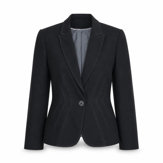 Womens UK Size 12 Marks and Spencer Regular Grey Blazer