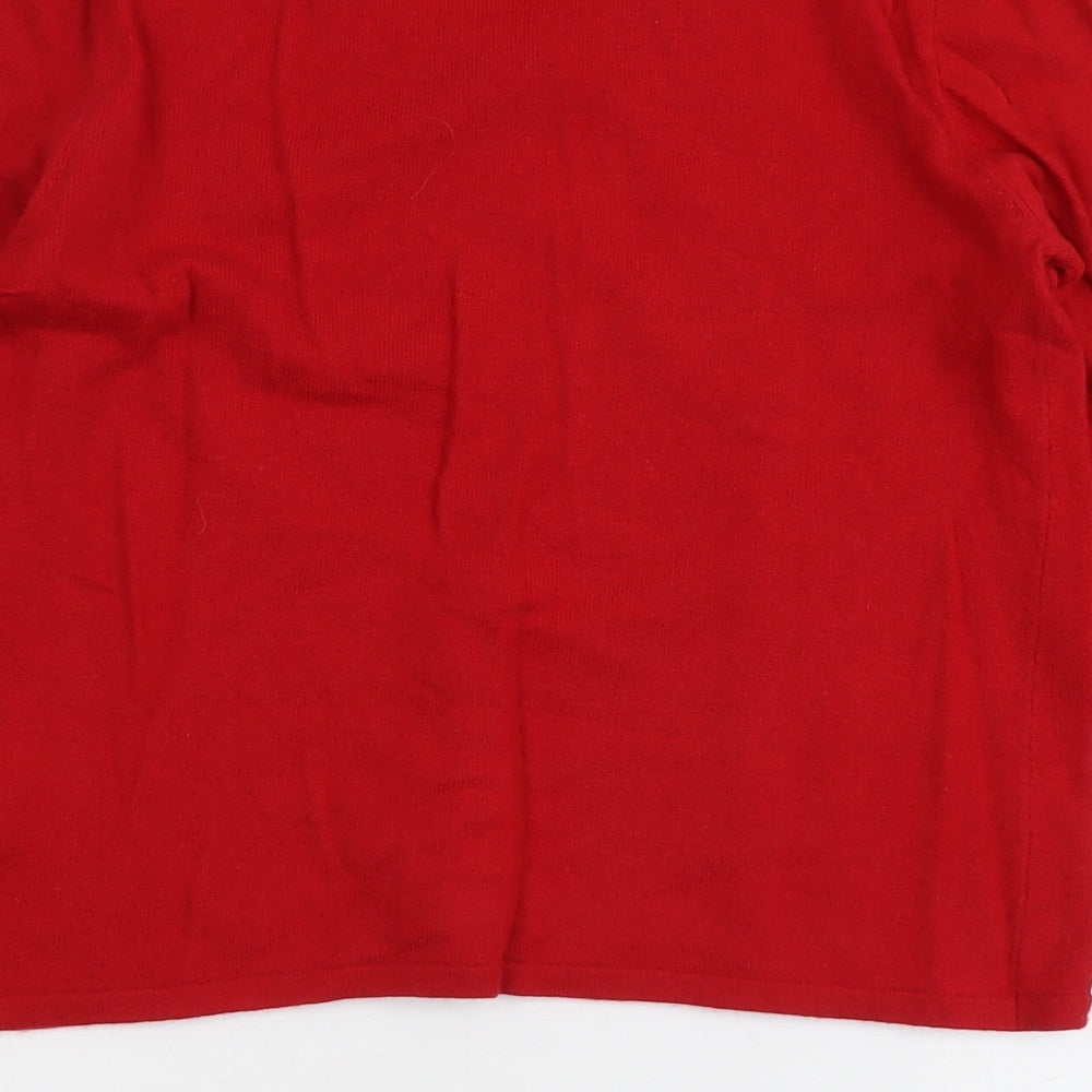 Womens UK Size 12 Gerry Weber Red Pullover Jumper