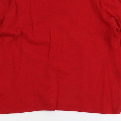 Womens UK Size 12 Gerry Weber Red Pullover Jumper