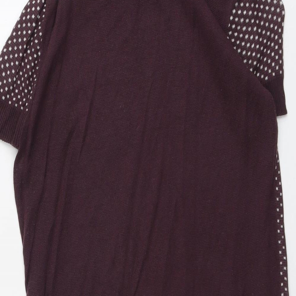 Womens UK Size 14 Max Purple Pullover Jumper