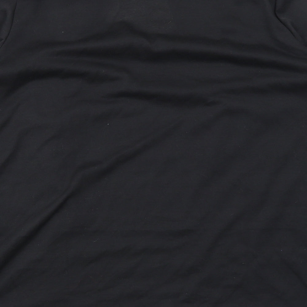 Womens UK Size 10 Gabriella Vicenza Black Basic Blouse