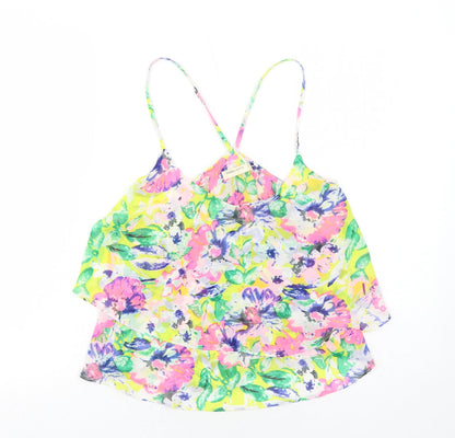 Womens UK Size S Vera&Lucy Multicoloured Camisole Tank