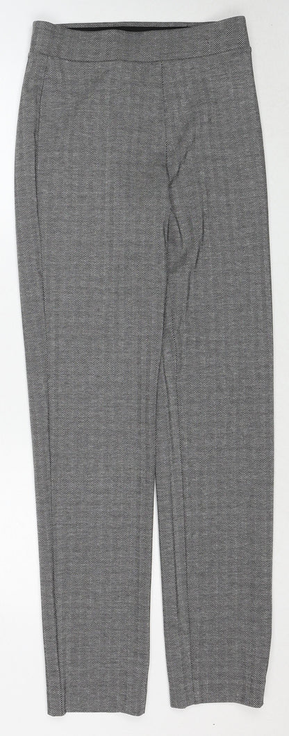 Womens UK Size 8 Marks and Spencer Regular Fit  Grey Trousers