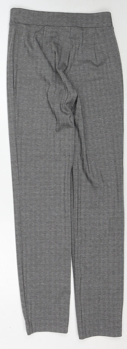 Womens UK Size 8 Marks and Spencer Regular Fit  Grey Trousers