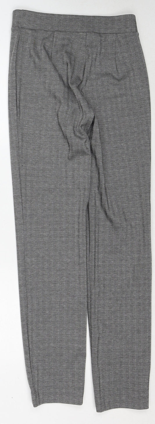 Womens UK Size 8 Marks and Spencer Regular Fit  Grey Trousers