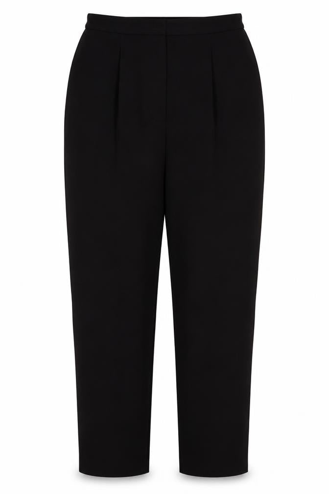 Womens UK Size 16 Marks and Spencer Regular Fit  Black Trousers