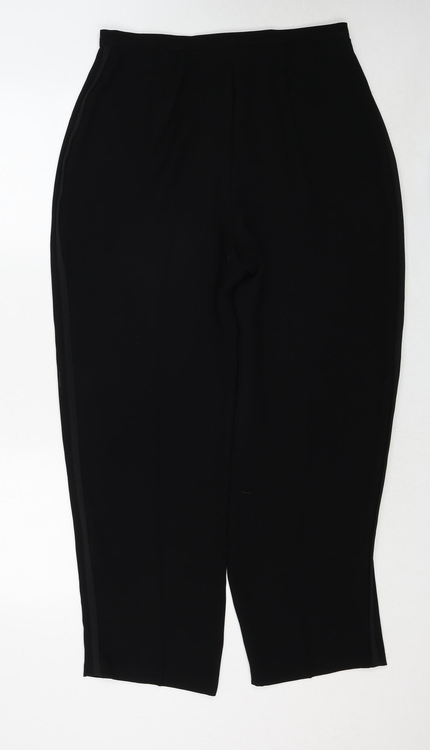 Womens UK Size 16 Marks and Spencer Regular Fit  Black Trousers