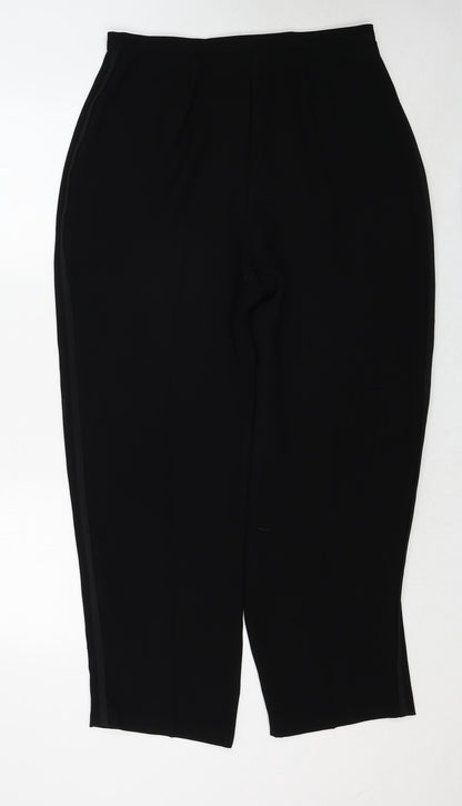 Womens UK Size 16 Marks and Spencer Regular Fit  Black Trousers